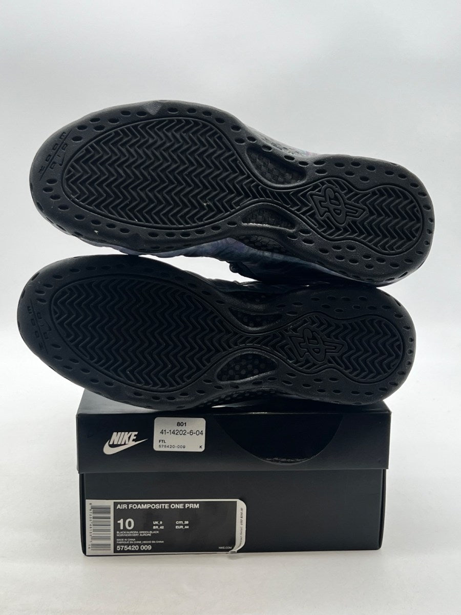 Nike Air Foamposite One Abalone 10 (Lightly Worn Pre-Owned)NikeBlack/Aurora Green-Black-Aurora Green - Image 8