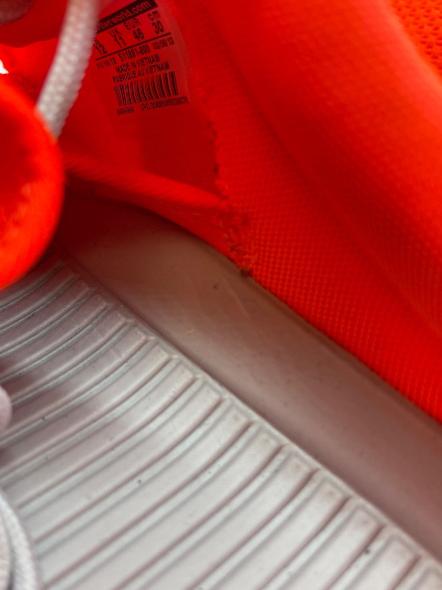 Nike Roshe Run Total Crimson Gamma Grey 12 (Moderately Worn Pre-Owned) - Image 8