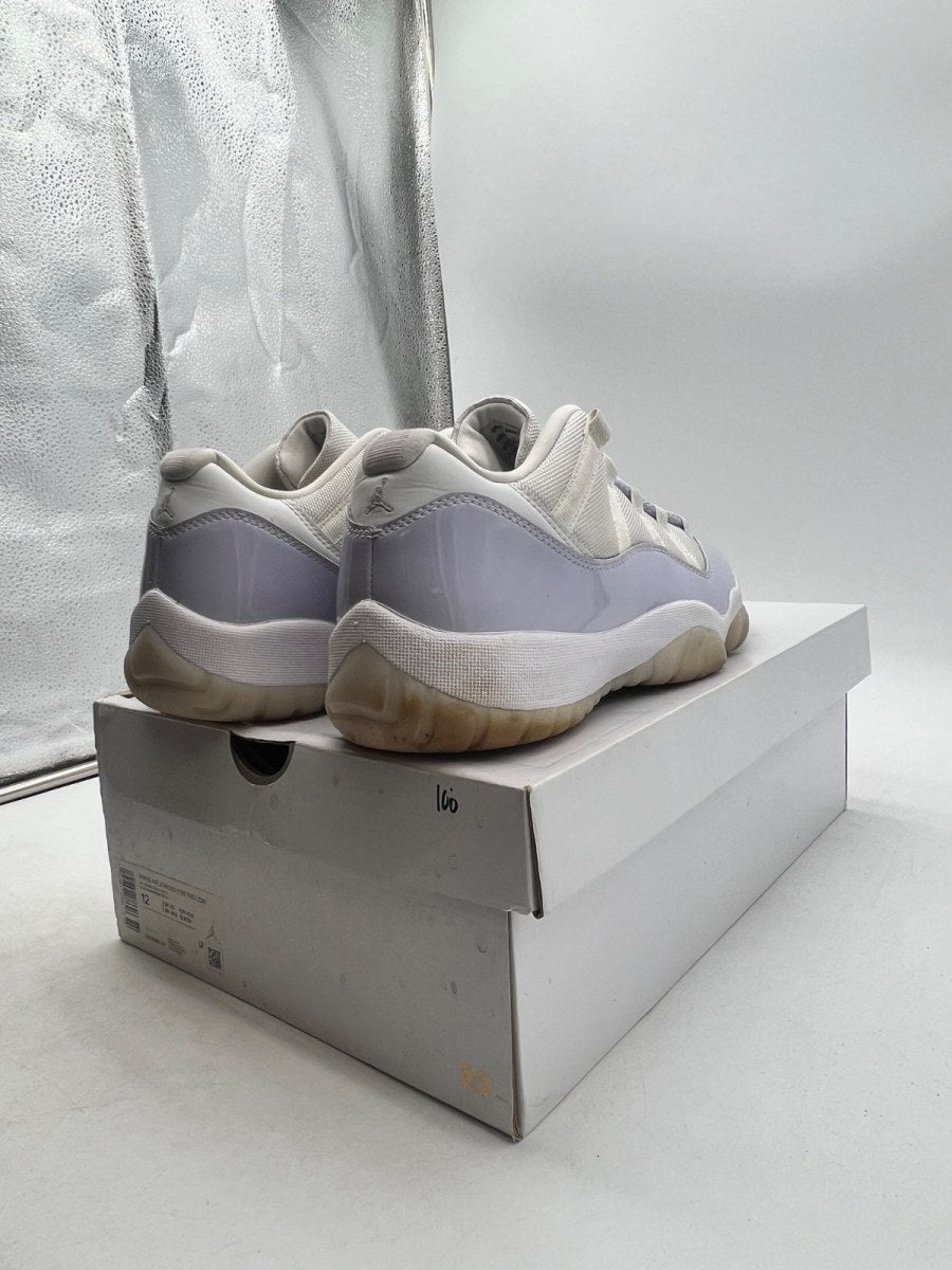 Jordan 11 Retro Low Pure Violet (Women's) 12W (Moderately Worn Pre-Owned)JordanWhite/Pure Violet-White - Image 5