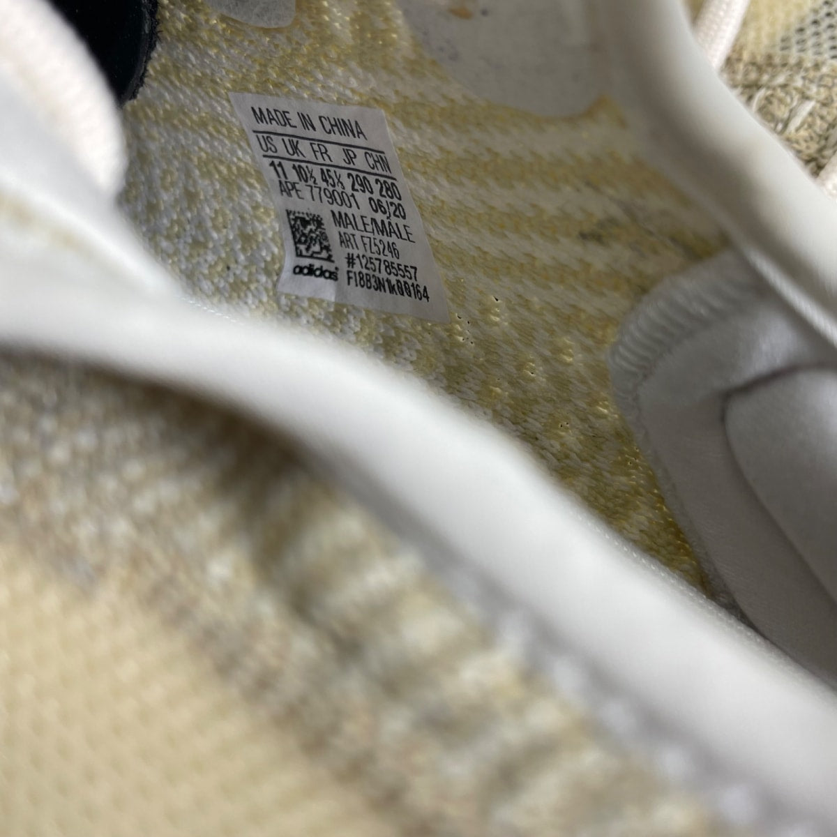 adidas Yeezy Boost 350 V2 Natural 11 (Moderately Worn Pre-Owned)adidasNatural/Natural/Natural - Image 6