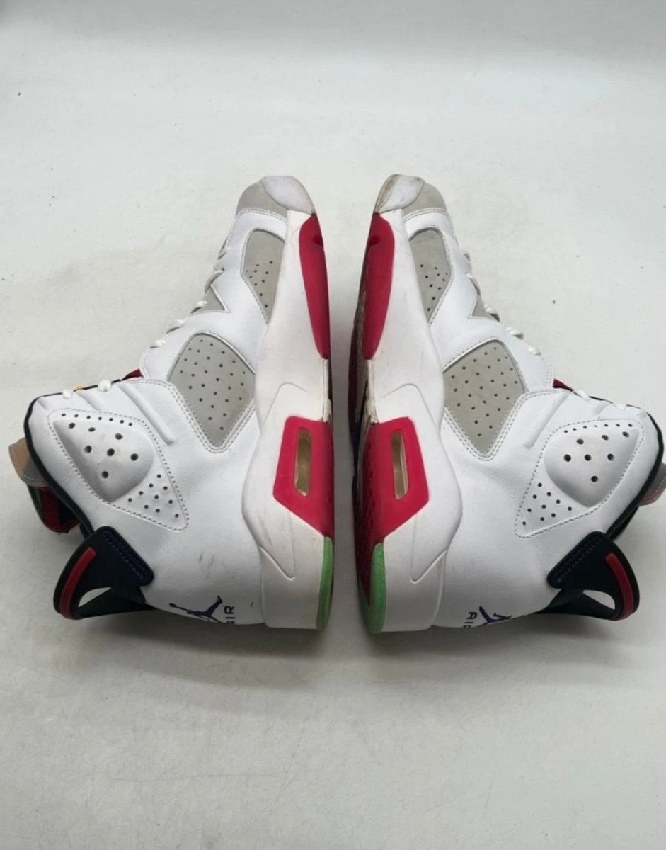 Jordan 6 Retro Hare 12 (Moderately Worn Pre-Owned)JordanNeutral Grey/White-True Red-Black - Image 8