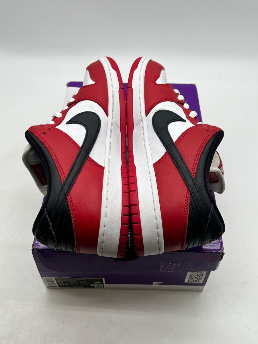 Nike SB Dunk Low Pro J-Pack Chicago 11 (Moderately Worn Pre-Owned)NikeVarsity Red/Black-White - Image 9