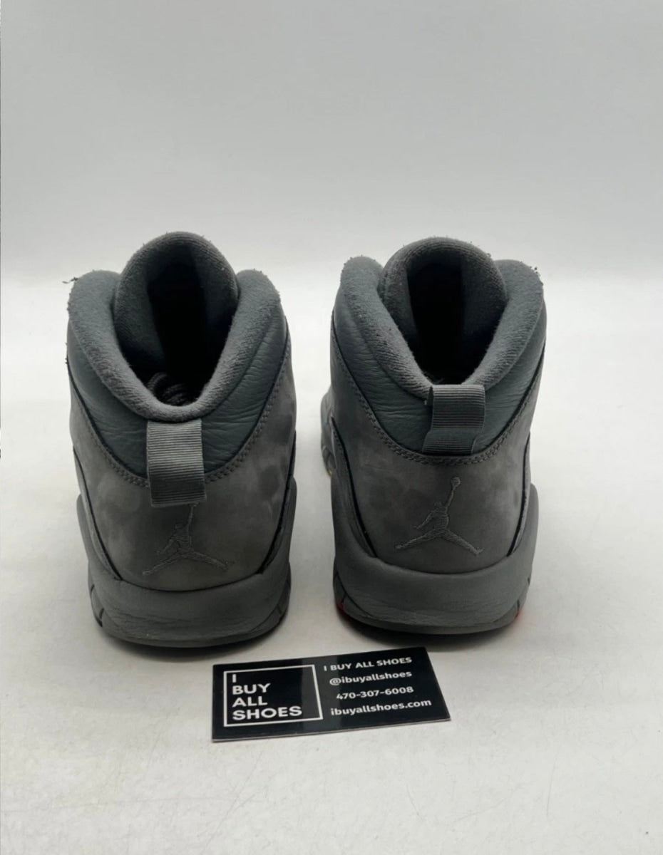 Jordan 10 Retro Cool Grey 11 (Lightly Worn Pre-Owned)JordanCool Grey/Cool Grey-White - Image 3