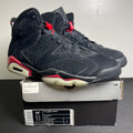Jordan 6 Retro Black Varsity Red (2010) (Size 11.5) - Image 1
