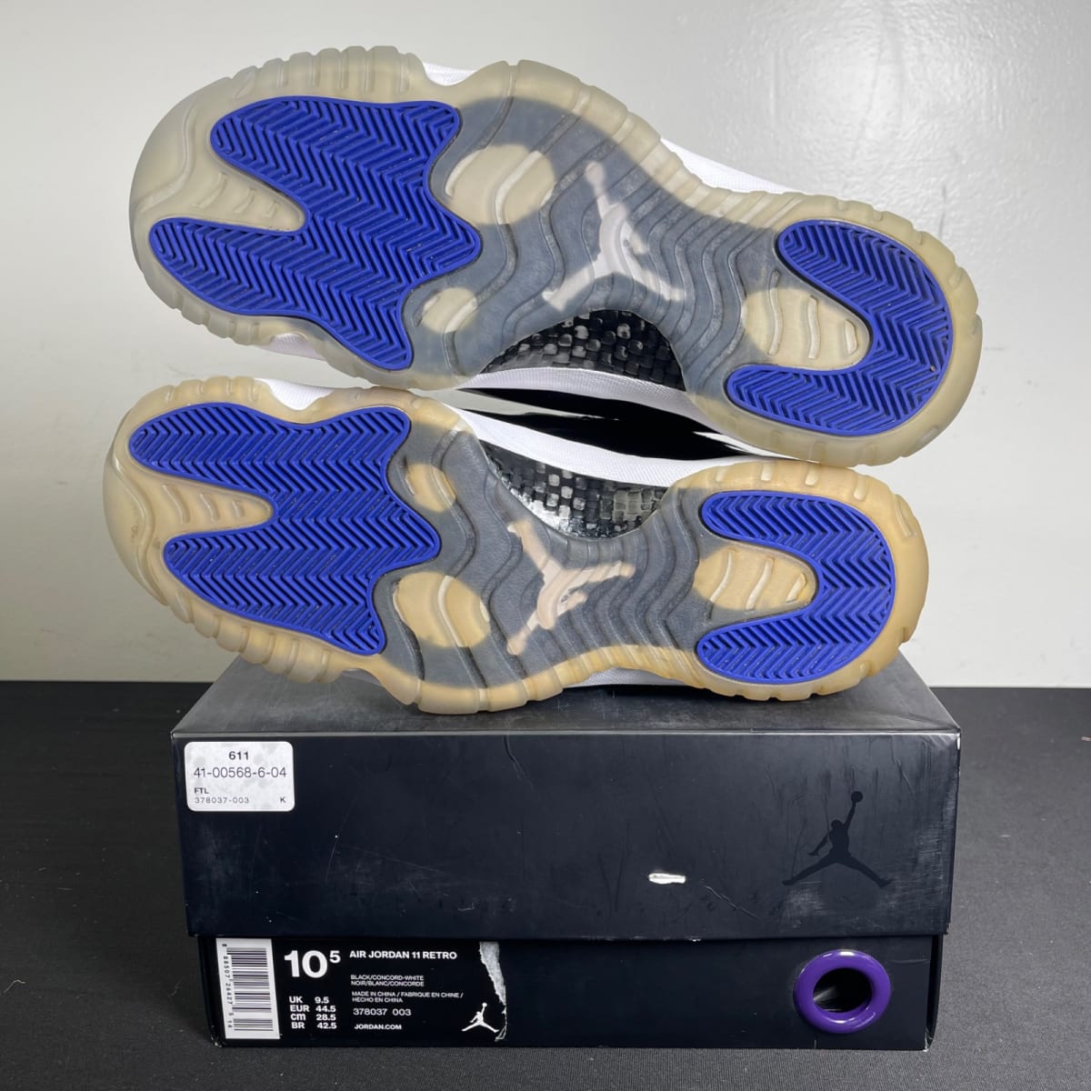Jordan 11 Retro Space Jam (2016) (Size 10.5) - aux