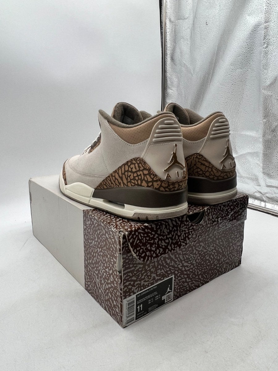 Jordan 3 Retro Palomino 11 (Lightly Worn Pre-Owned)JordanLight Orewood Brown/Metallic Gold/Light British Tan/Palomino - Image 6