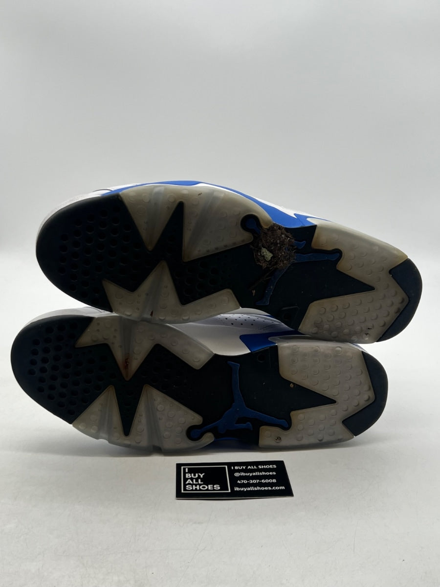 Jordan 6 Retro Sport Blue (2014) 12 (Lightly Worn Pre-Owned) - Image 7