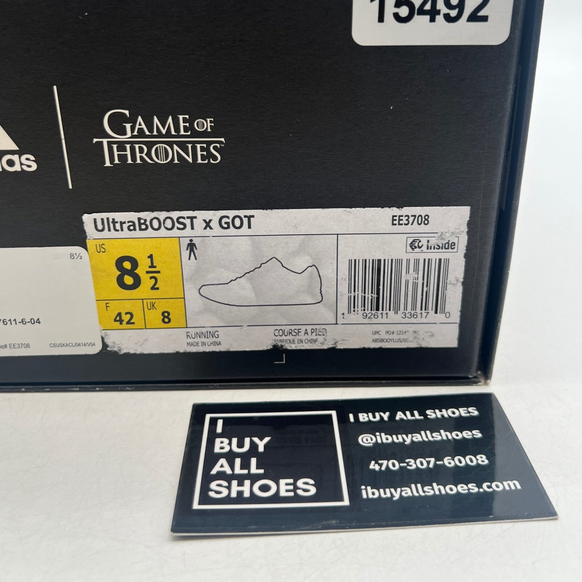 adidas Ultra Boost 4.0 Game of Thrones White Walkers - Image 6