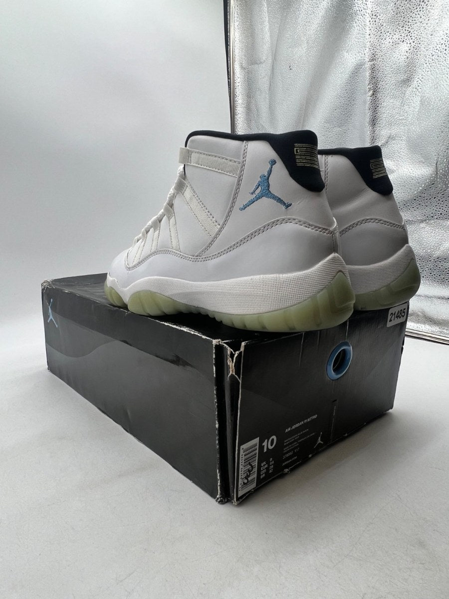 Jordan 11 Retro Legend Blue (2014) 10 (Heavily Worn Pre-Owned) - Image 5