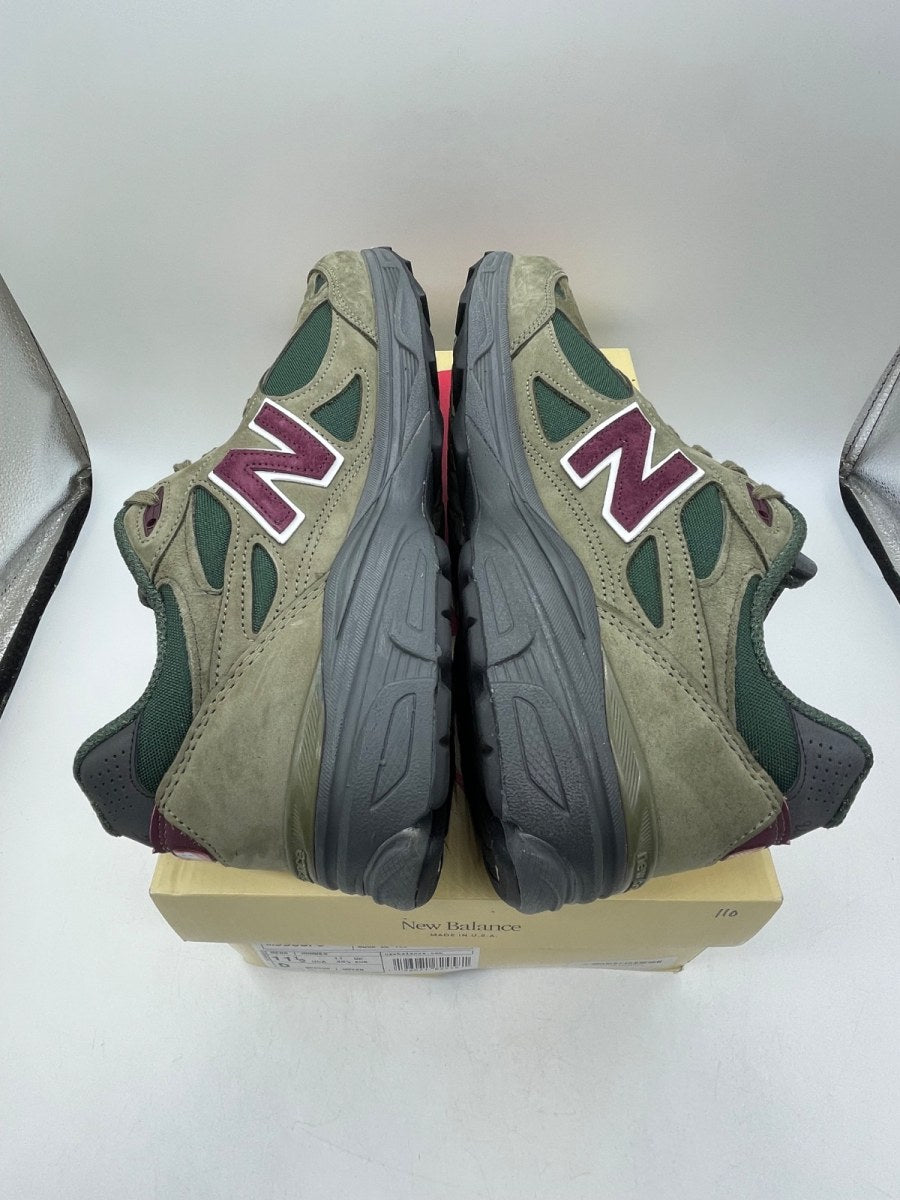 New Balance 990v3 MiUSA Teddy Santis Green Purple 11.5 (Moderately Worn Pre-Owned)New BalanceGreen/Purple - Image 6