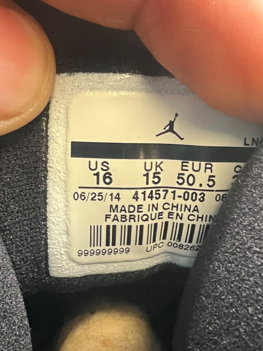 Jordan 13 Retro Dirty Bred 16 (Lightly Worn Pre-Owned)JordanBlack/Gym Red-Black - Image 6