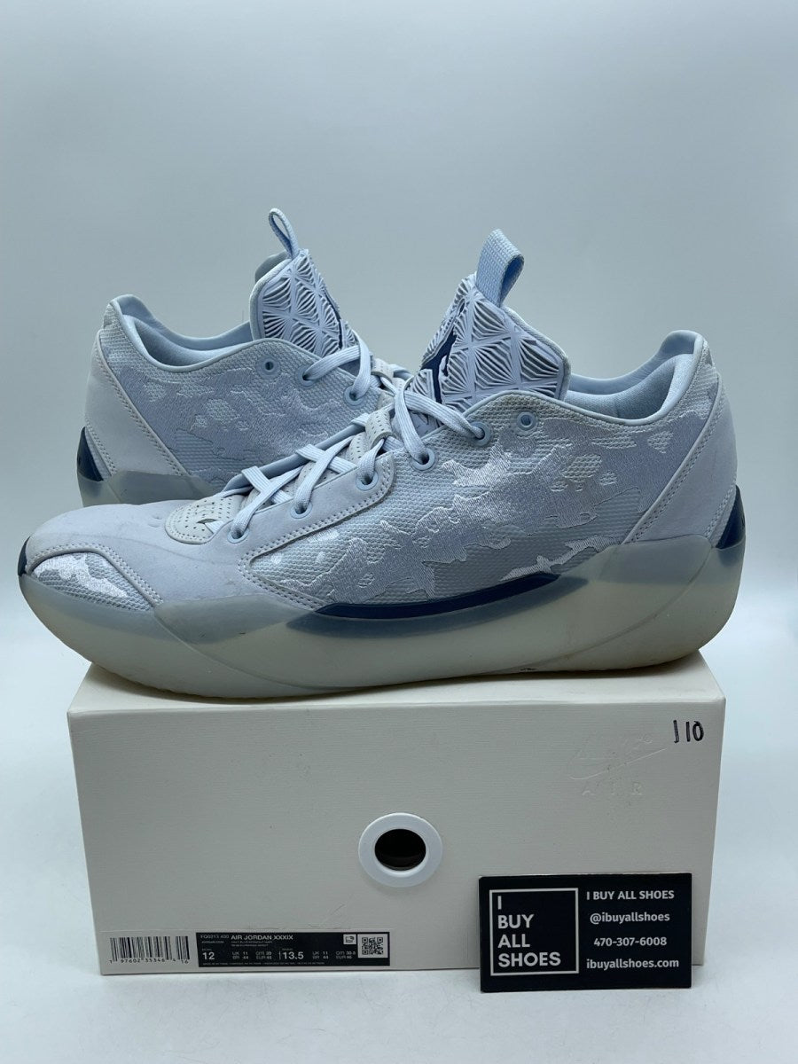 Air Jordan 39 'Half Blue' 12 (Moderately Worn Pre-Owned) - Image 1