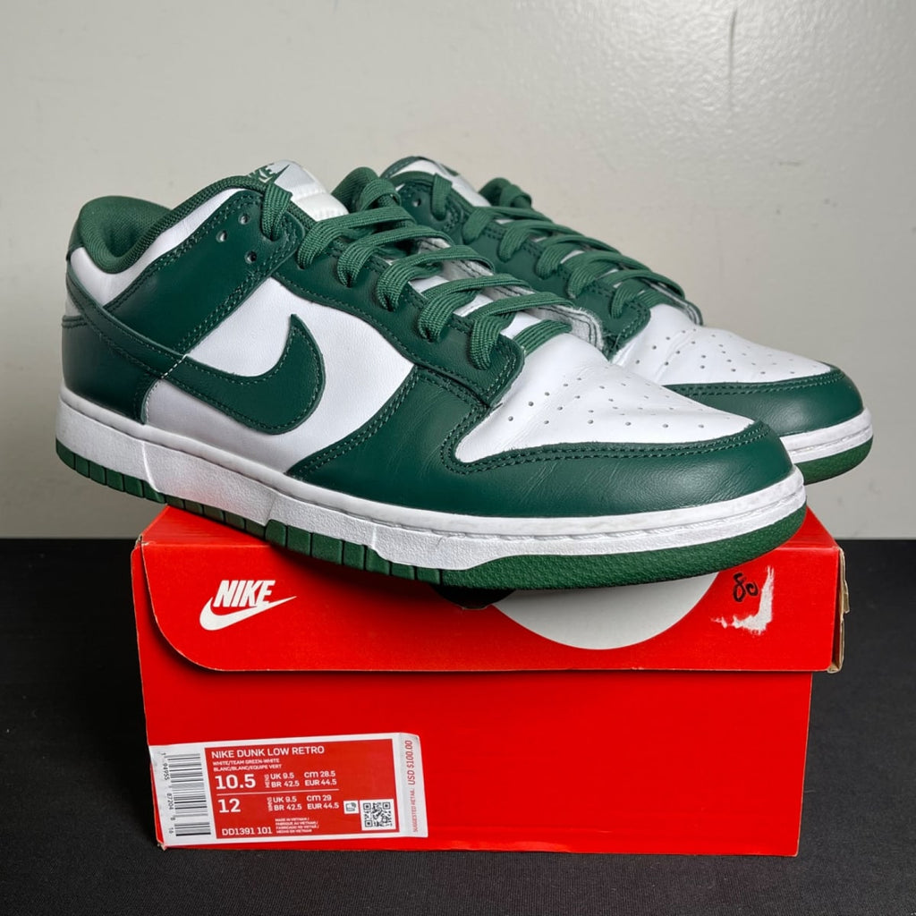 Nike Dunk Low Michigan State (Size 10.5) - aux