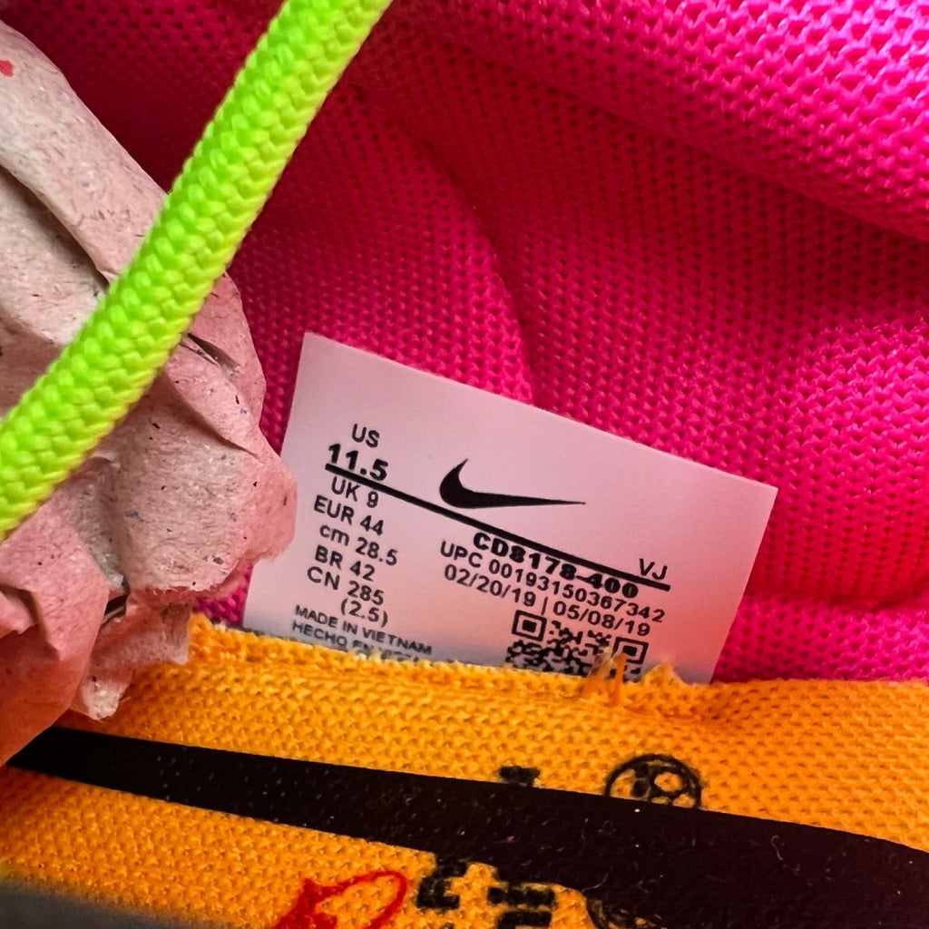Nike Vapor Street Off-White Polarized Blue (Women's) 11.5W (New Pre-Owned)NikePolarized Blue/Tour Yellow-Sail - Image 7