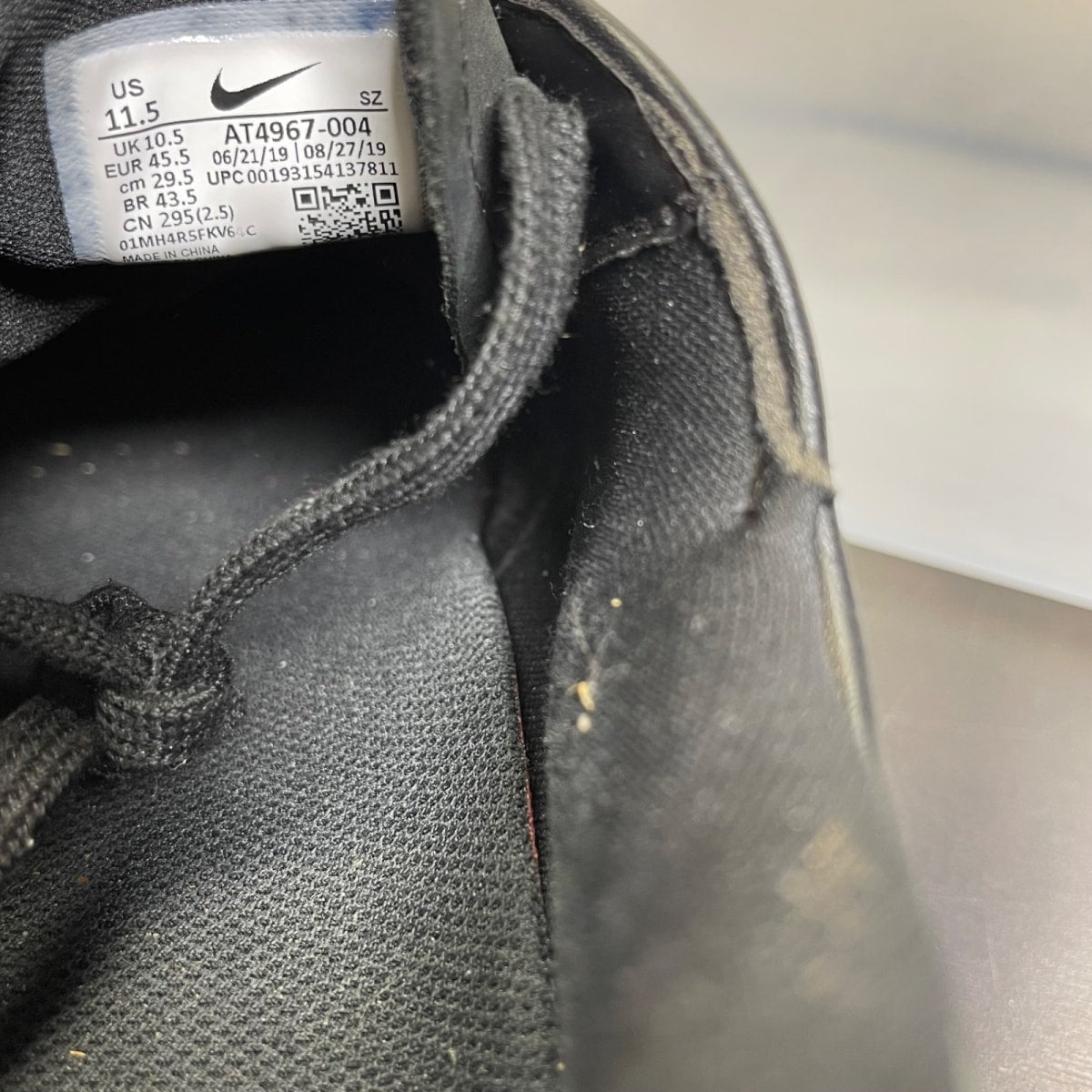Nike SB Stefan Janoski Golf Black White 11.5 (Moderately Worn Pre-Owned)NikeBlack/White - Image 6