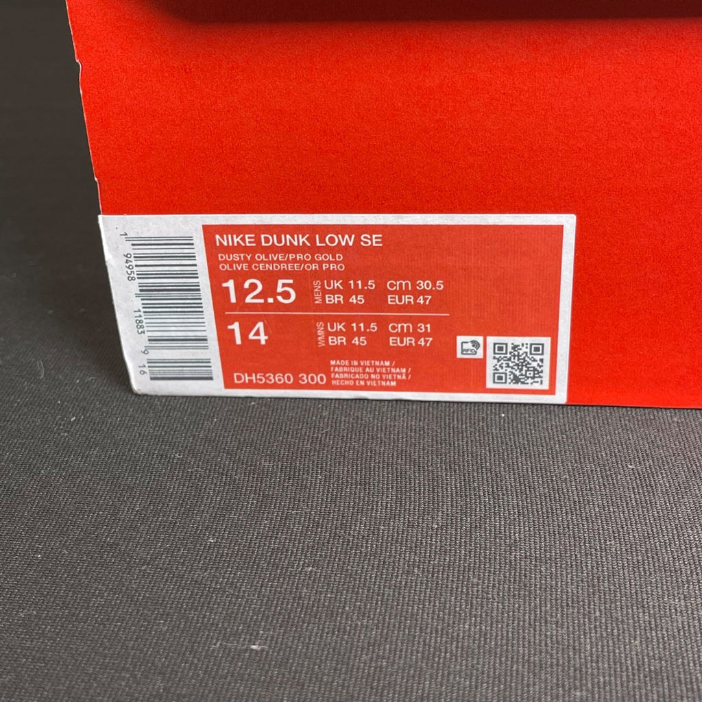 Nike Dunk Low Dusty Olive (Size 12.5) - aux