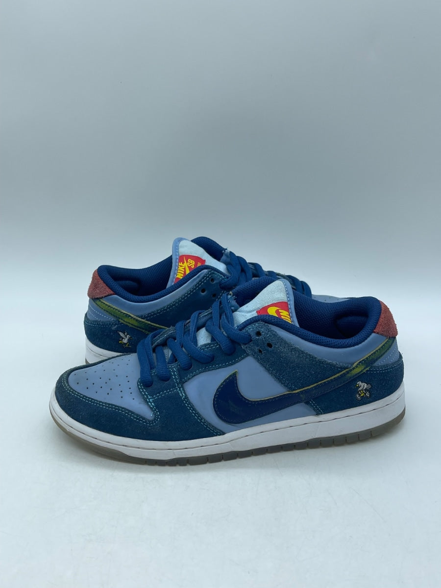 Nike SB Dunk Low Pro Why So Sad? 8 (Moderately Worn Pre-Owned)NikeCoastal Blue/Coastal Blue-Light Current Blue - Image 1