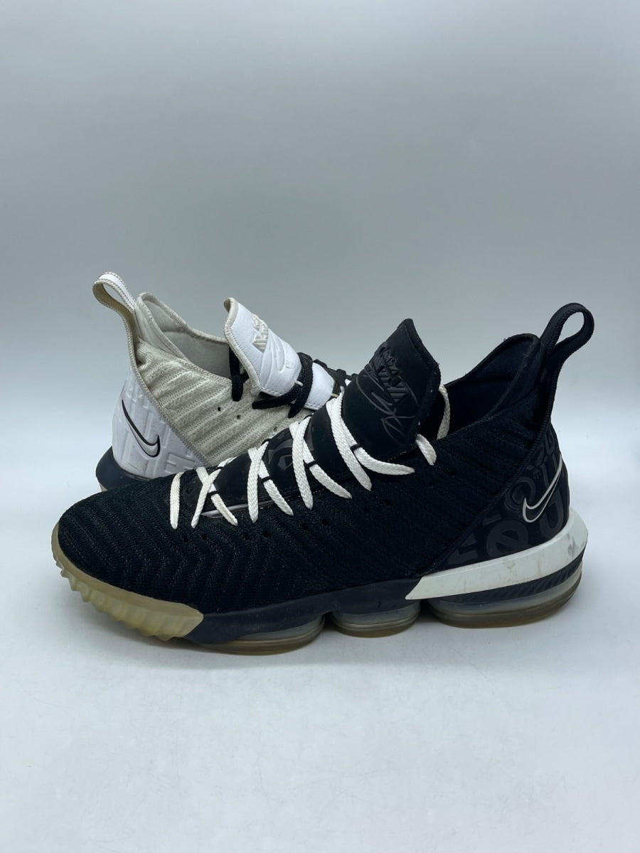 Nike LeBron 16 'Equality - Black White' 14 (Moderately Worn Pre-Owned) - Image 1