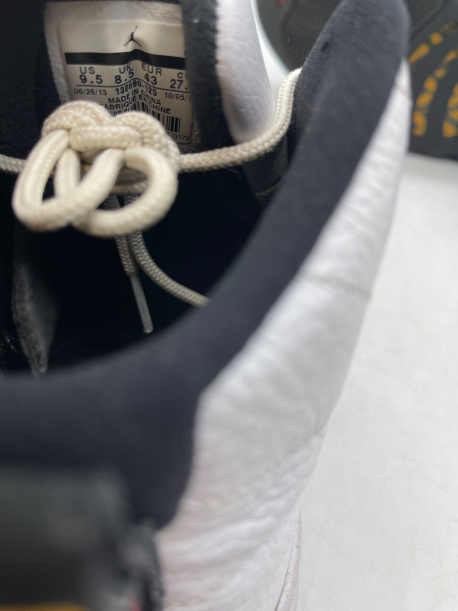Jordan 12 Retro Taxi (2013) 9.5 (Heavily Worn Pre-Owned) - Image 8