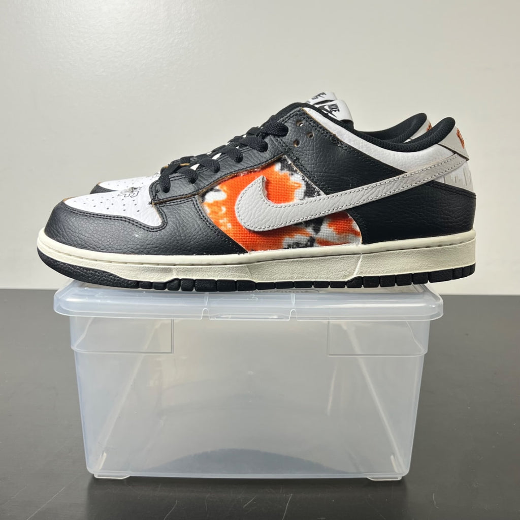 Nike SB Dunk Low HUF San Francisco 10.5 (Lightly Worn Pre-Owned)NikeBlack/White-Orange - Image 3