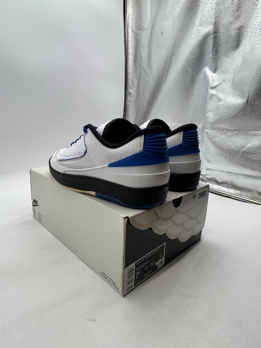 Jordan 2 Retro Low Varsity Royal (Women's) 7.5W (Moderately Worn Pre-Owned) - Image 2