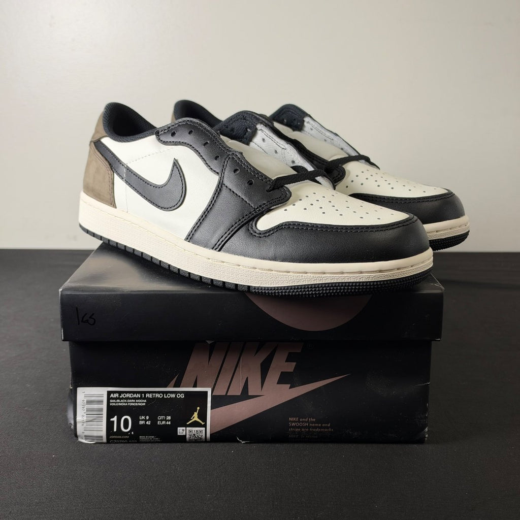 Jordan 1 Retro Low OG Mocha (Size 10) - aux