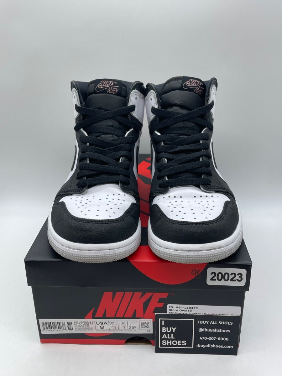 Jordan 1 Retro High OG Bleached Coral 8 (Moderately Worn Pre-Owned) - Image 2