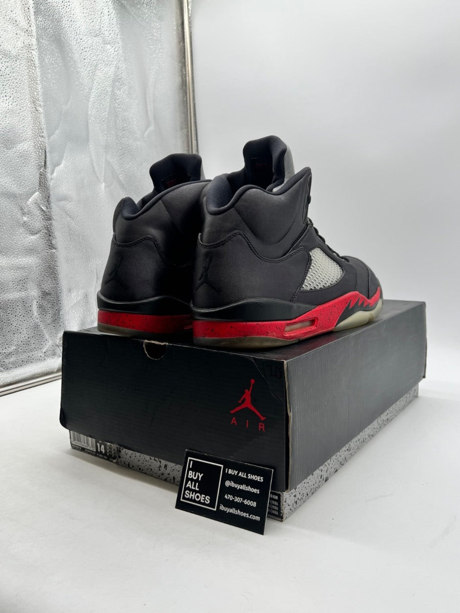 Jordan 5 Retro Satin Bred 14 (Lightly Worn Pre-Owned) - Image 5