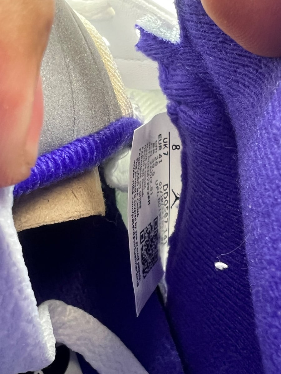 Jordan 5 Retro Dark Concord 8 (Lightly Worn Pre-Owned) - Image 9