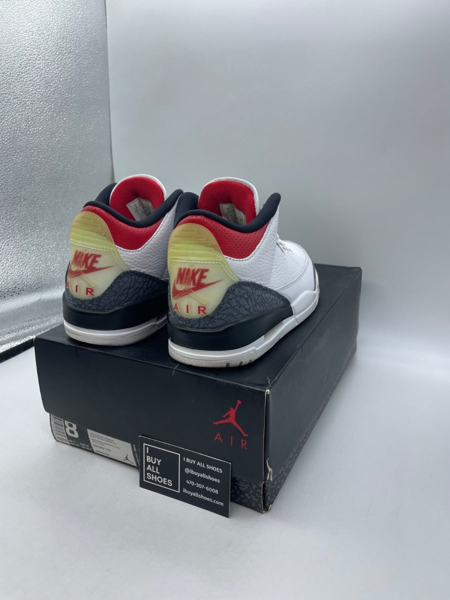 Jordan 3 Retro True Blue (2016) 8 (Moderately Worn Pre-Owned) - Image 5
