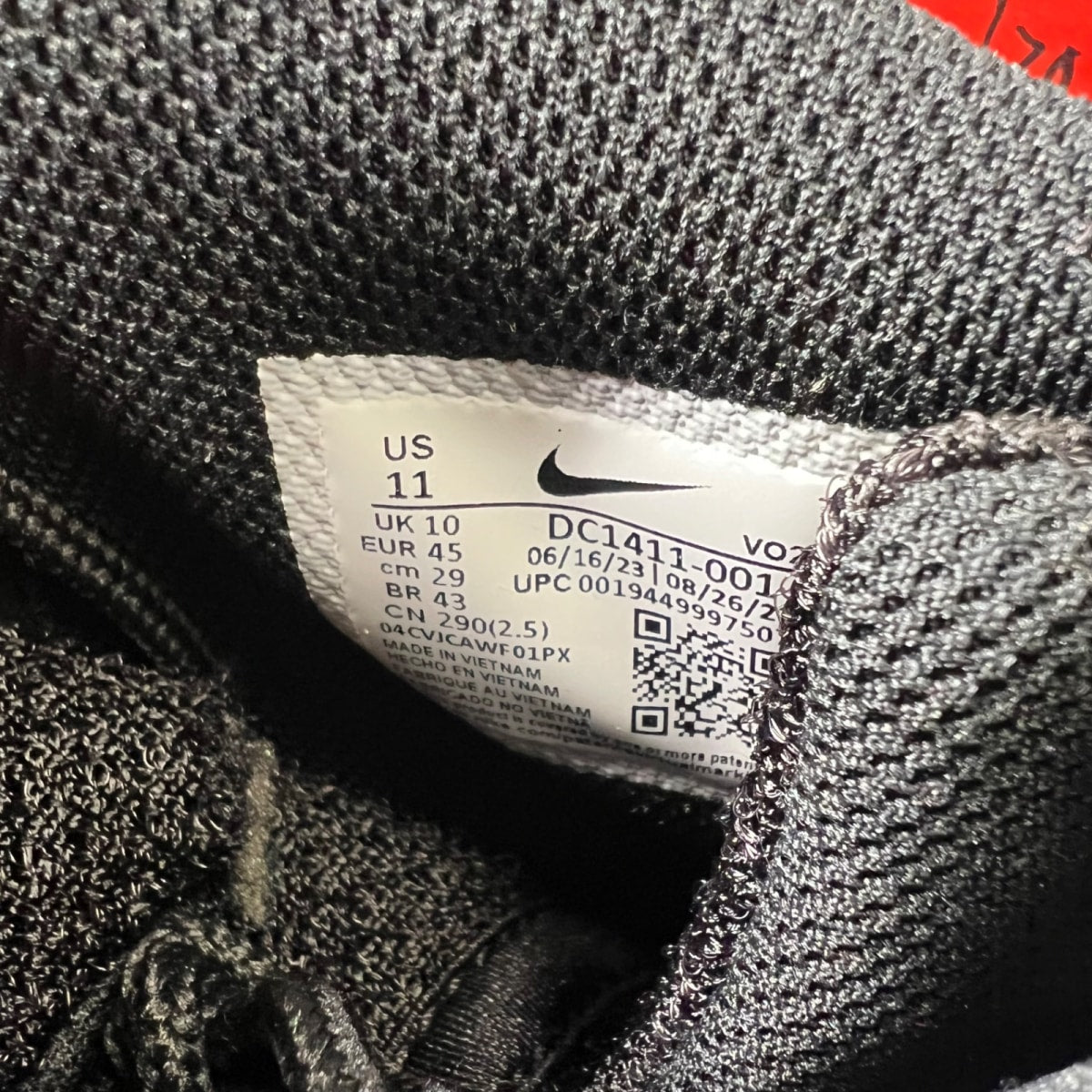 Nike Air Max 2 CB '94 Triple Black 11 (Lightly Worn Pre-Owned)NikeBlack/Black-Black - Image 7