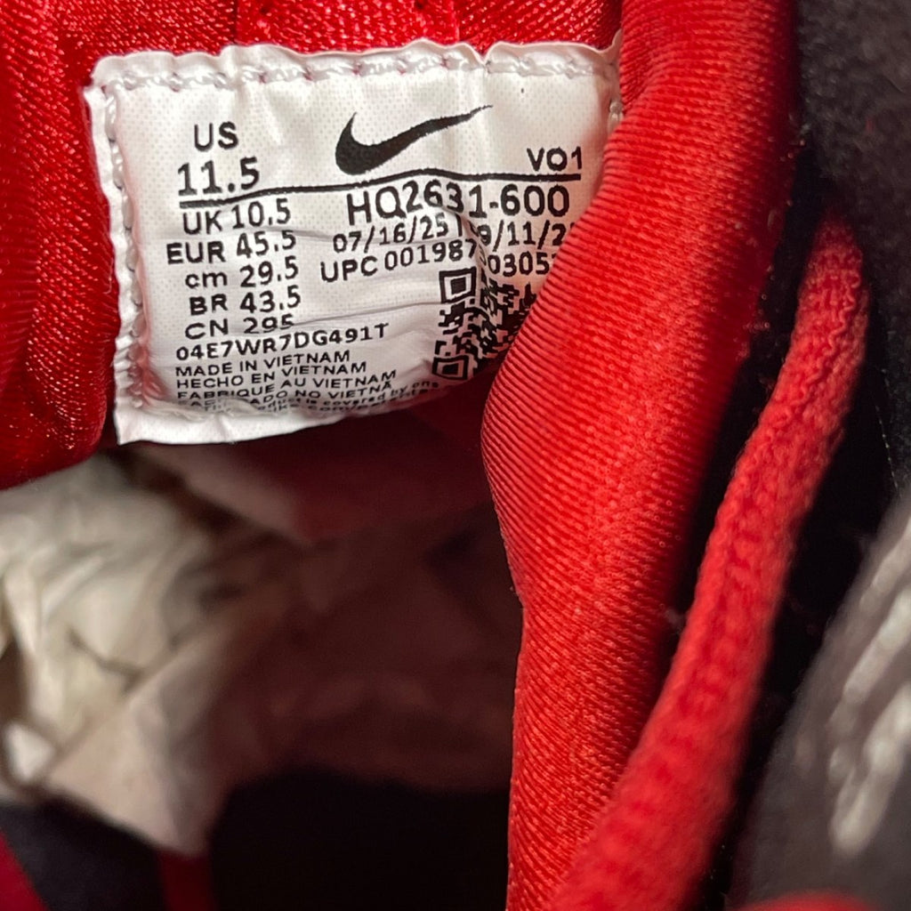 Nike Air Diamond Turf 2 Red Gold (2026) 11.5 (Moderately Worn Pre-Owned)NikePrime Red/Black/Metallic Gold/White - Image 6