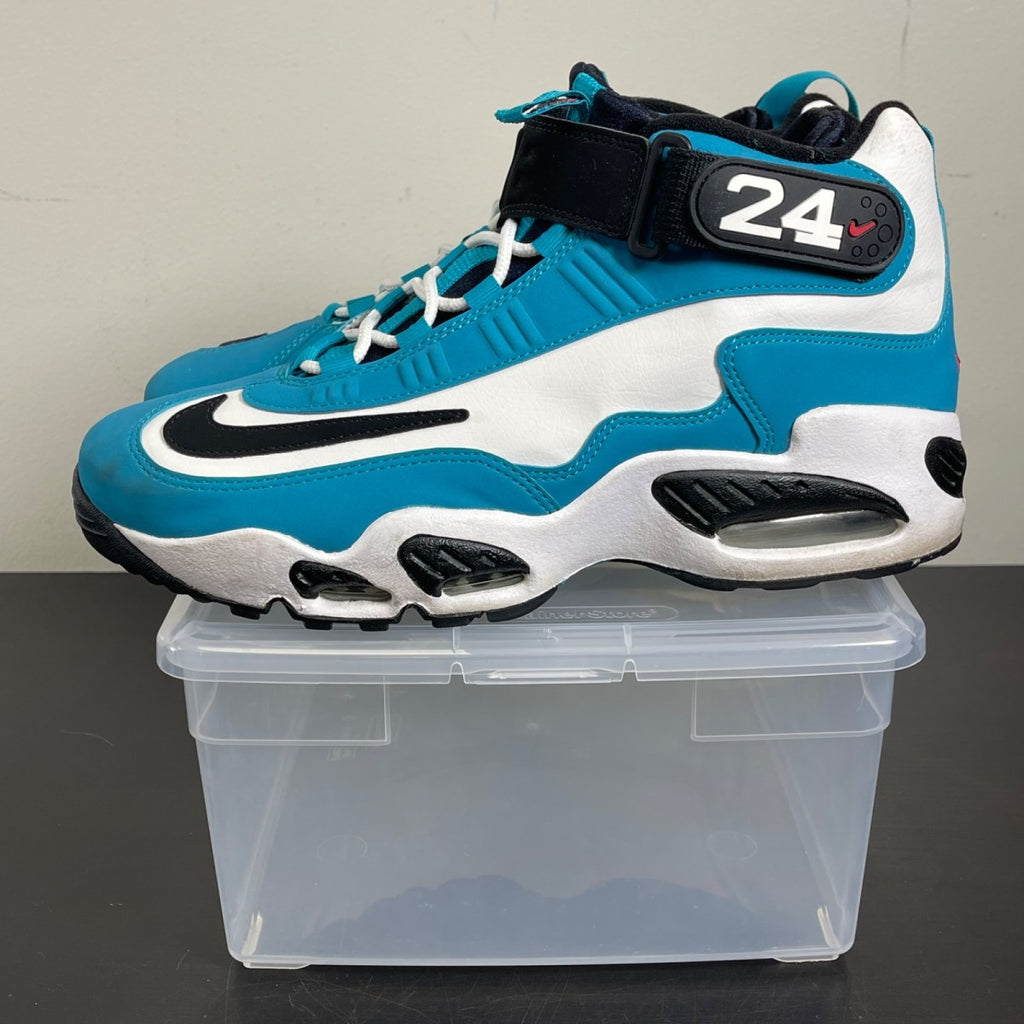 Nike Air Griffey Max 1 Aqua 11 (Moderately Worn Pre-Owned)NikeAquamarine/White/Black/Black - Image 3