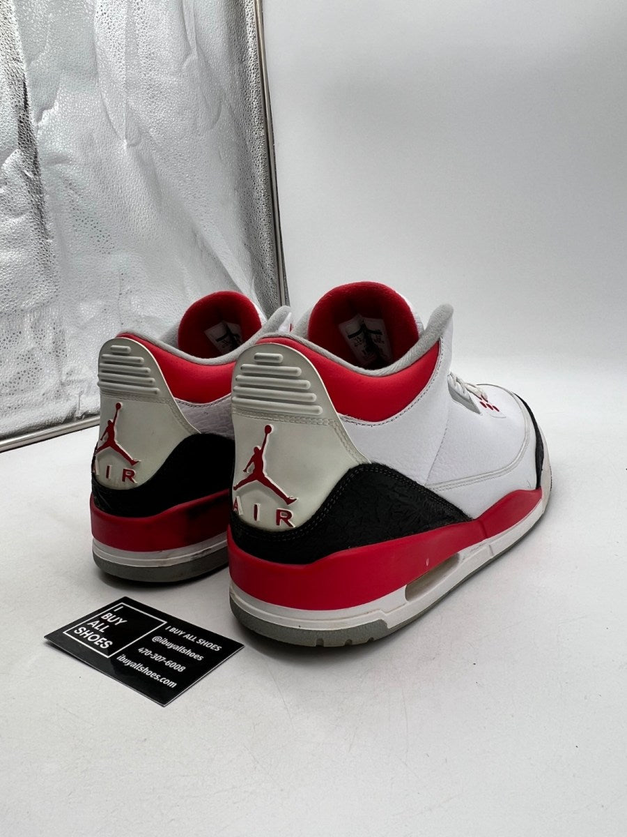 Jordan 3 Retro Fire Red (2013) 12 (Moderately Worn Pre-Owned) - Image 5