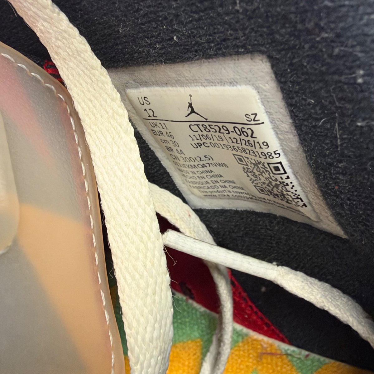 Jordan 6 Retro Hare (Size 12) - aux