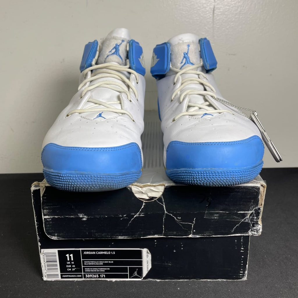 Jordan Melo 1.5 White University Blue OG (Size 11) - aux