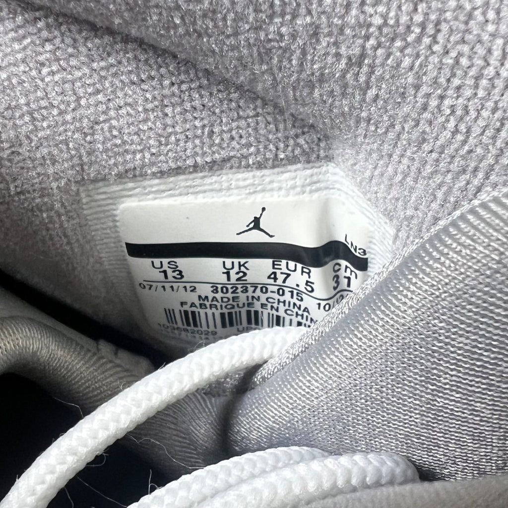 Jordan 9 Retro Cool Grey (2012) 13 (New Pre-Owned)JordanMedium Grey/White-Cool Grey - Image 3