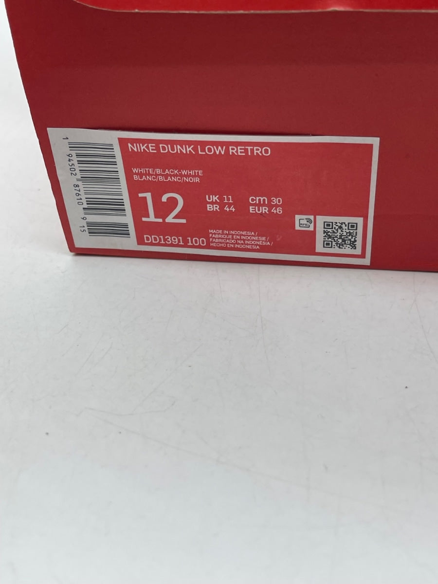 Nike Dunk Low Retro White Black Panda 12 (Heavily Worn Pre-Owned) - Image 9