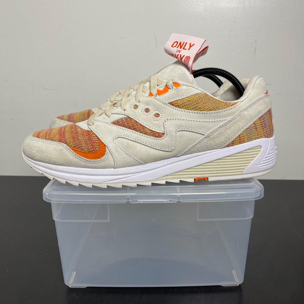 Saucony Grid 8000 Footpatrol X Beams Only In Tokyo 11.5 (Moderately Worn Pre-Owned)SauconyTan/Orange - Image 3