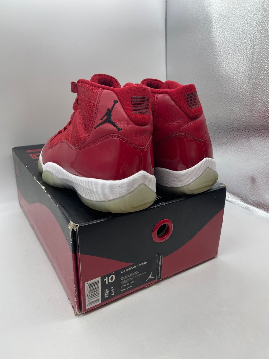 Jordan 11 Retro Win Like 96 (Size 10) Moderately Worn - Image 4