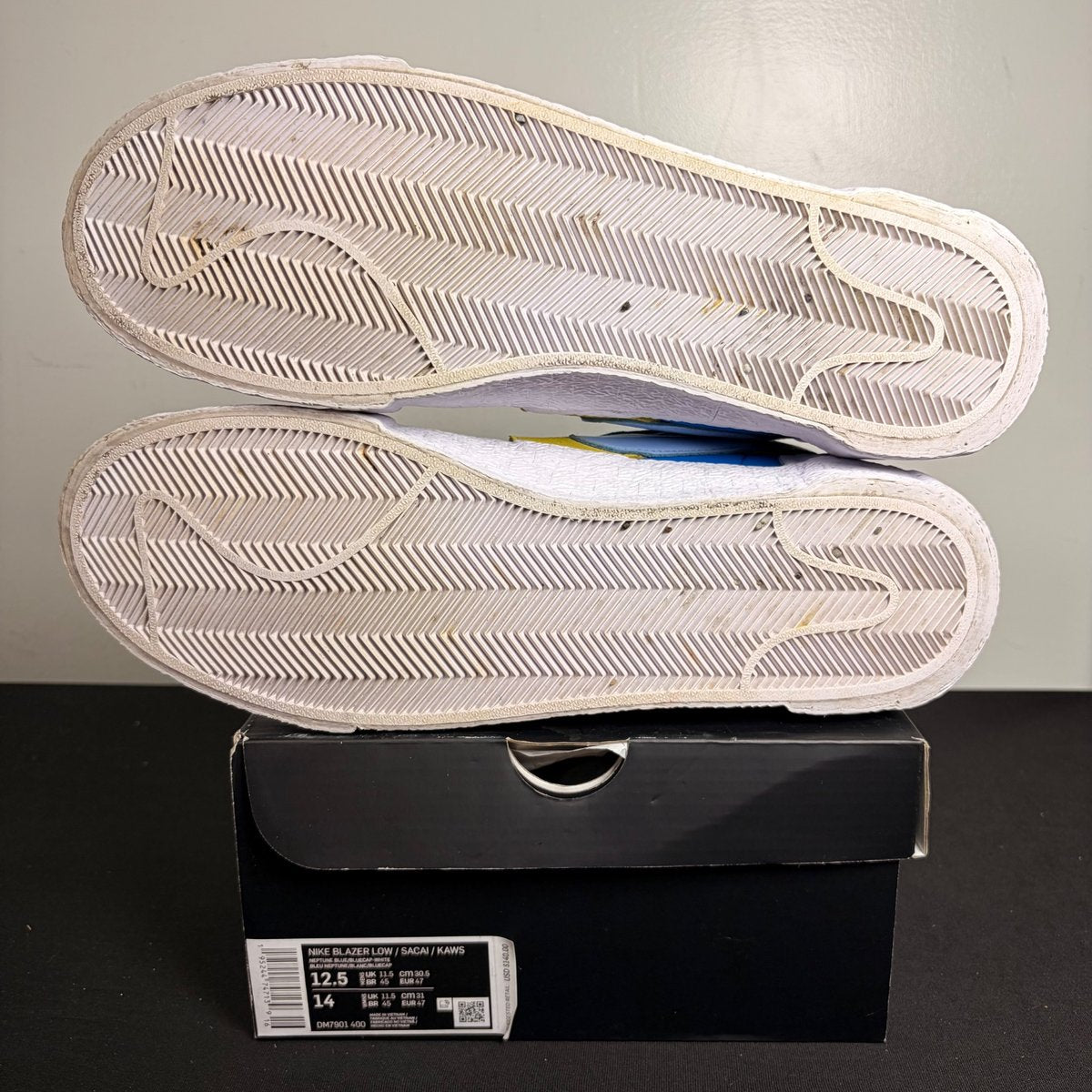 Nike Blazer Low sacai KAWS Neptune Blue (Size 12.5) - Image 5