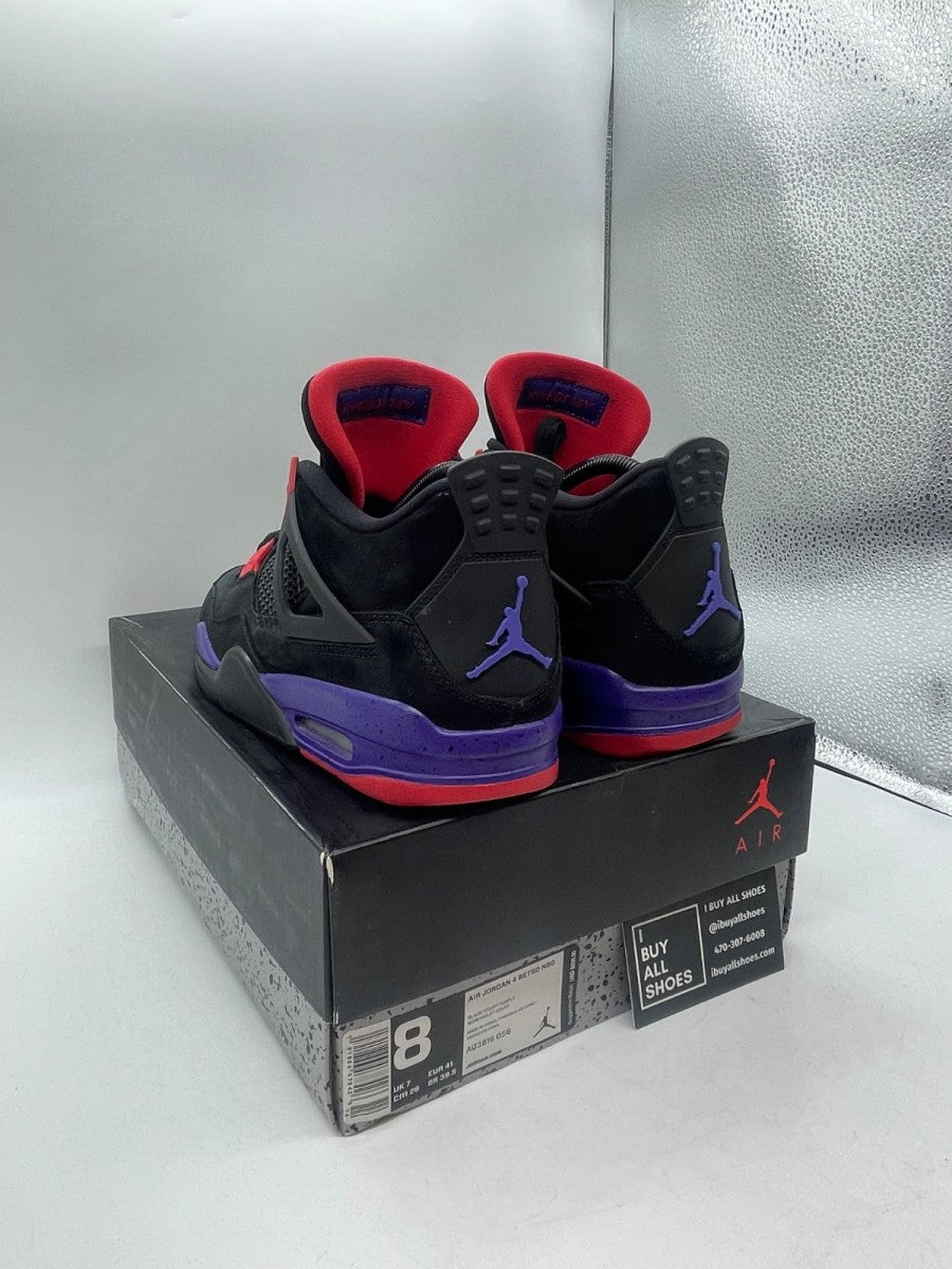 Jordan 4 Retro Raptors Drake OVO (2019) 8 (Moderately Worn Pre-Owned) - Image 4
