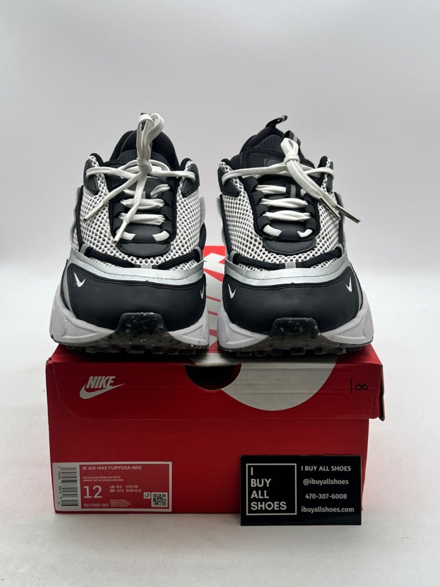 Nike Wmns Air Max Furyosa 'Silver Black' 12 (Lightly Worn Pre-Owned) - Image 2