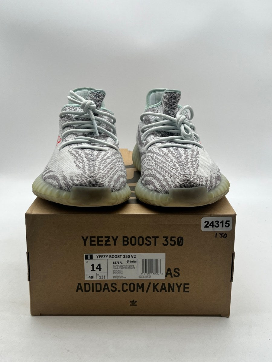 adidas Yeezy Boost 350 V2 Blue Tint (Size 14) - Image 2