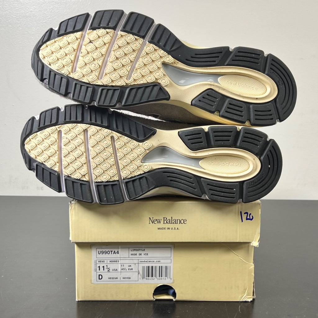 New Balance 990v4 MiUSA Grey Day (2023) 11.5 (VNDS Pre-Owned)New BalanceMarblehead/Vintage Indigo - Image 6