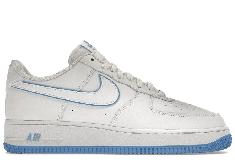 Nike Air Force 1 '07 Low White University Blue Sole