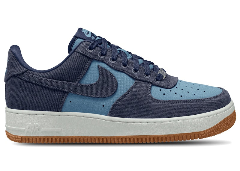Nike Air Force 1 Low '07 LV8 Denim Navy Worn Blue