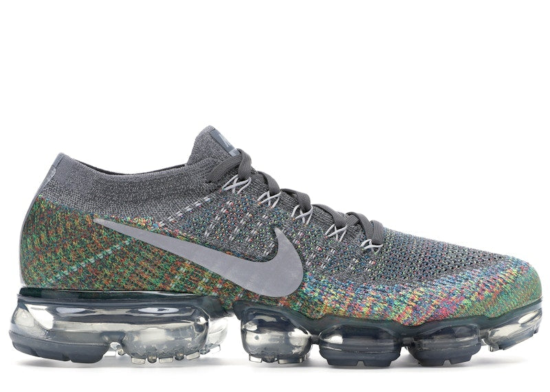 Nike Air VaporMax Grey Multi-Color 11.5 (Moderately Worn Pre-Owned)NikeDark Grey/Reflect Silver-Racer Blue