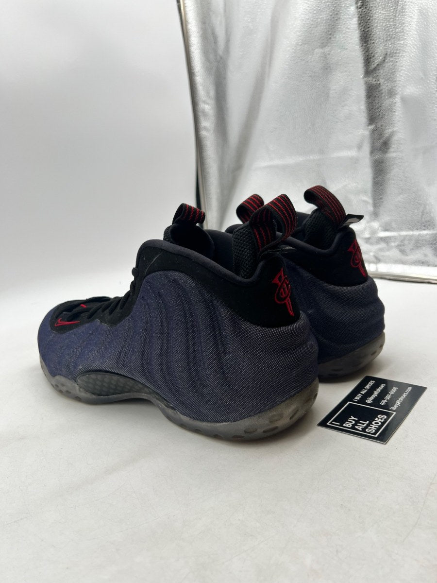 Nike Air Foamposite One Denim 13 (Lightly Worn Pre-Owned) - Image 4