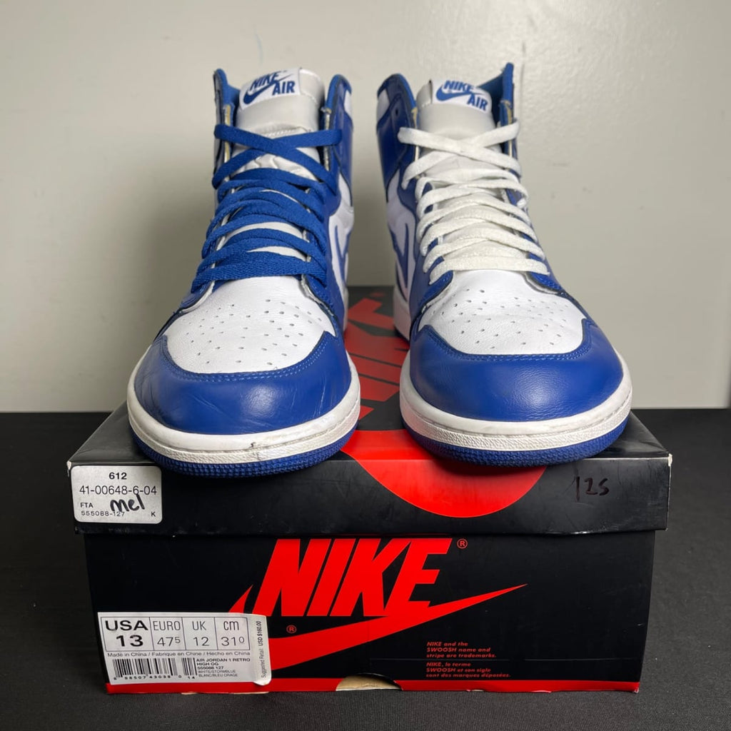 Jordan 1 Retro Storm Blue (Size 13) - aux